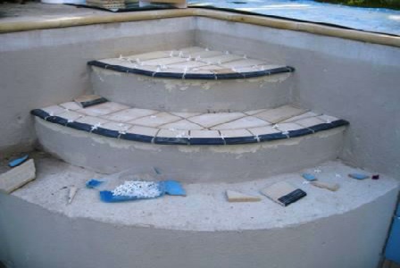 Design and build your pool steps